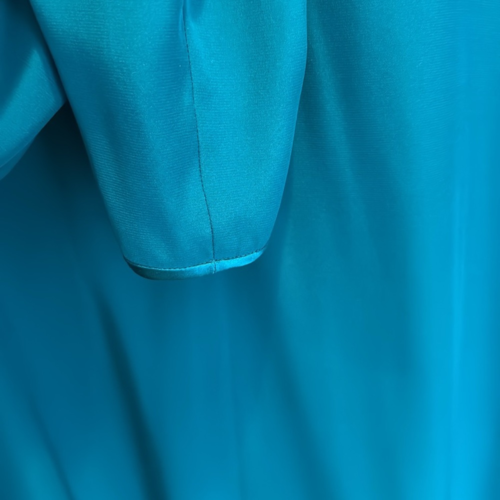 Lafayette 148 Teal blue tunic - Picture 3 of 5